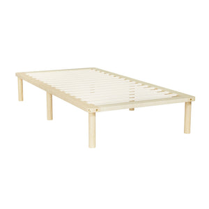 King Single Bed Frames Artiss Bed Frame King Single Size Wooden Base Mattress Platform Timber Pine Amba