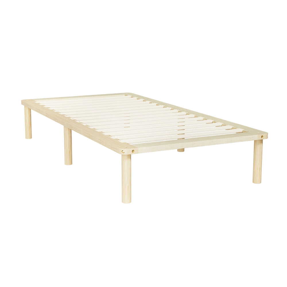 Single Bed Frames Artiss Bed Frame Single Size Wooden Base Mattress Platform Timber Pine Amba