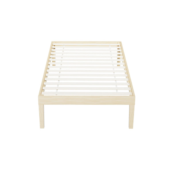 Single Bed Frames Artiss Bed Frame Single Size Wooden Base Mattress Platform Timber Pine Bruno