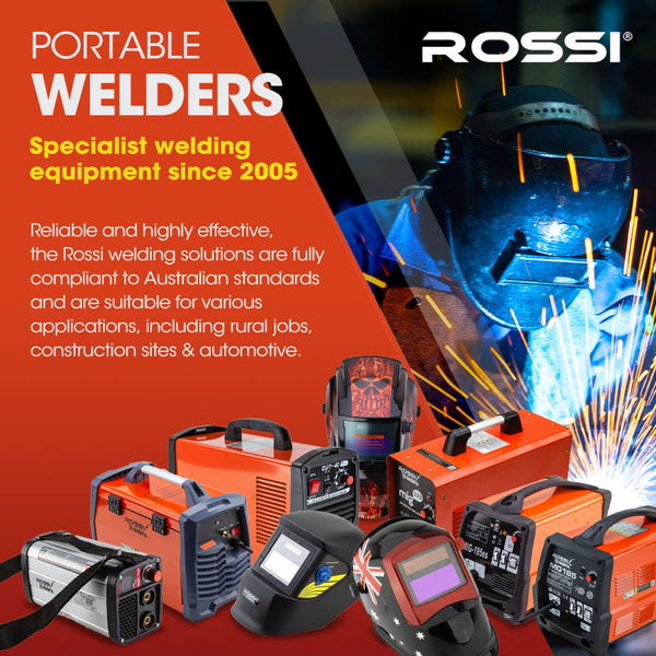 Inverter Welders Rossi 250 Amp Stick Welder Portable Arc Mma Inverter Welding Machine 15A Plug