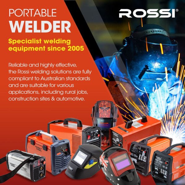 Inverter Welders Rossi 220 Amp Tig Welder Portable Gtaw Stick Gas Tungsten Arc Mma Inverter Welding Machine 15A Plug