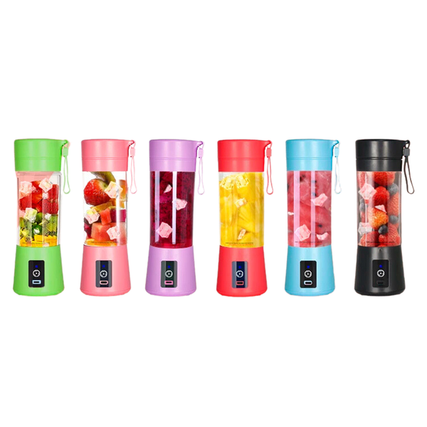 Juicers Mini Juicer Black 380Ml Usb Portable Blender Bottle Squeezer Extractor Machine