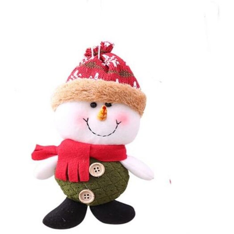 Seasonal Decorations A Small Cartoon Doll For Christmas Decoration Multi B 9825Cm