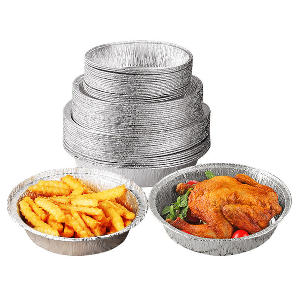 Air Fryer Accessories Non Stick Aluminum Foil Liners Air Fryer Disposable Oil Proof Steaming Basket Drip Pan Tray