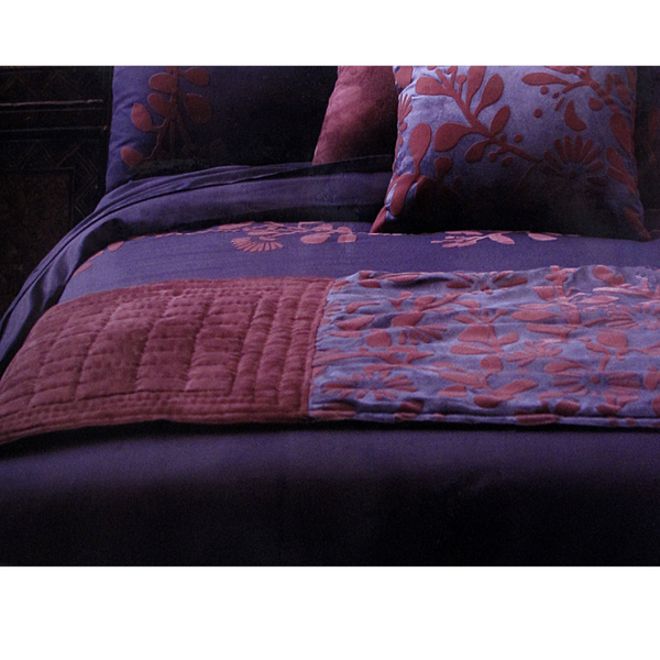 Quilt Covers Accessorize Utopia Purple Bed Runner