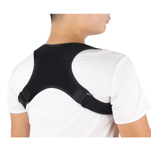 Adjustable Back Posture Corrector Clavicle Spine Shoulder Lumbar Brace Support Belt Correction Prevents Slouching