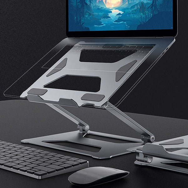 Stands, Holders & Car Mounts Adjustable Foldable Laptop Stand Non Slip Desktop Notebook Holder For Macbook Pro Air Ipad Dell Hp