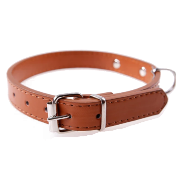 Small Animal Supplies Adjustable Pu Leather Dog Pet Collar Large