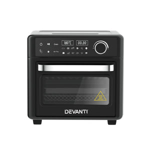 Air Fryers Devanti Air Fryer 15L Lcd Fryers Oven