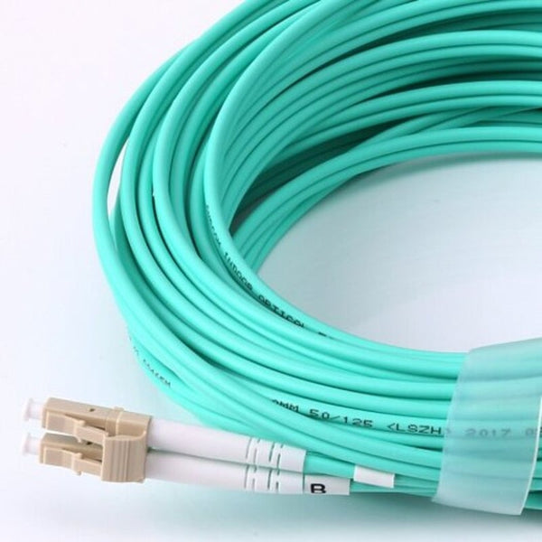 Fibre Optic Cables 10Gb Multumode Duplex 50 125 Lzsh Fiber Cable Lc To Sc Om3 Patch Cord 3M Blue