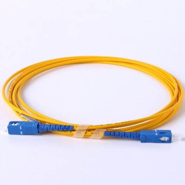 Fibre Optic Cables Sc To Fiber Patch Cable Single Mode Simplex 9 125Um Os1 Lszh 3M Yellow