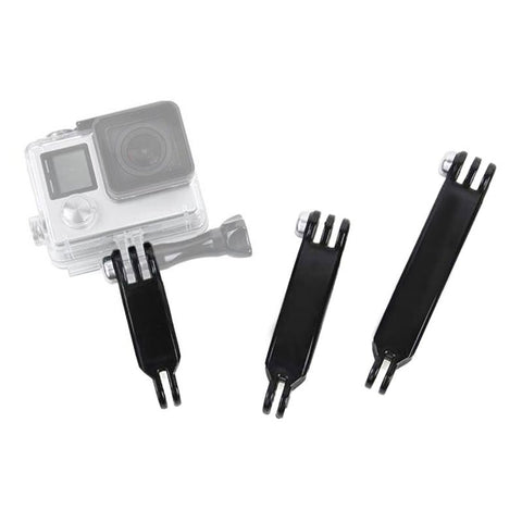 3Pcs Handheld Grip Extended Mount Arms Adapter For Gopro 4 2 1 Sport Camera Accessory