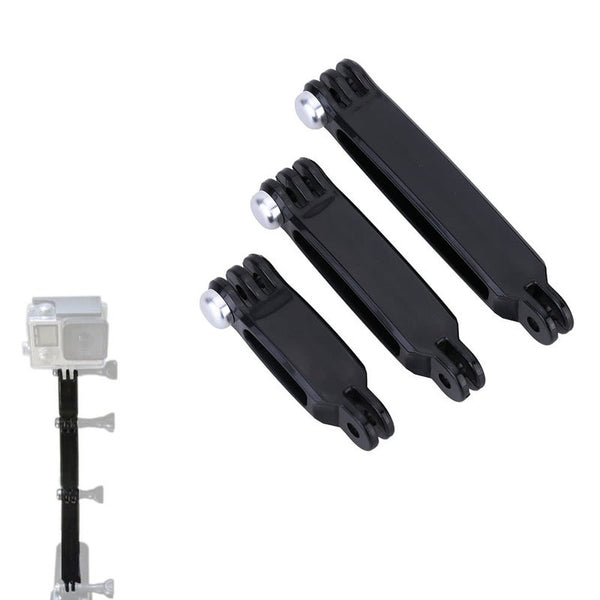 Straps & Hand Grips 3Pcs Handheld Grip Extended Mount Arms Adapter For Gopro 4 2 1 Sport Camera Accessory