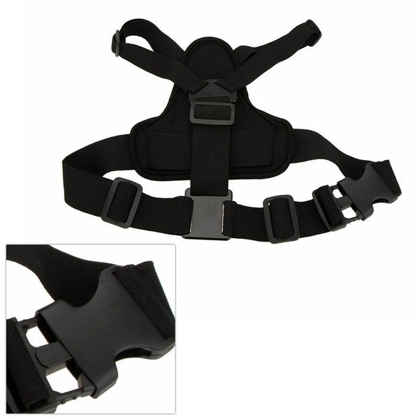 Straps & Hand Grips Adjustable Elastic Body Harness Chest Strap Mount Band Belt Accessory For Sport Camera Gopro Hero 4 3 2 1