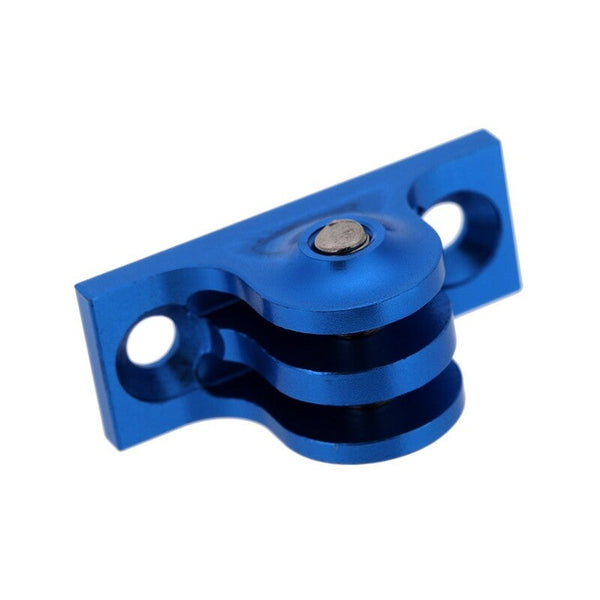 Other Cameras, Accessories Cnc Aluminium Flat Bottom Adapter Mount Screw Tool For Gopro Hero 1 2 3 4 Blau