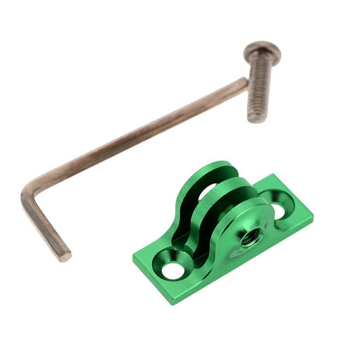 Other Cameras, Accessories Cnc Aluminium Flat Bottom Adapter Mount Screw Tool For Gopro Hero 1 2 3 4 Green