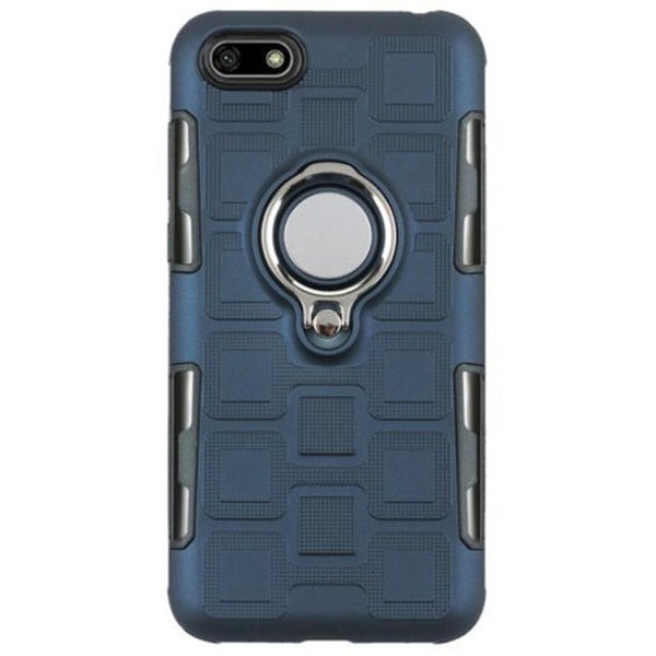 Anti Drop Magnetic Protective Phone Case For Huawei Y5 Blue