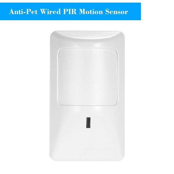 Anti Pet Pir Motion Sensor Wired Alarm Dual Infrared Detector