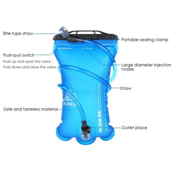 Hydration Packs Sd16 Outdoor Water Bag For Bicycling And Hiking Blue 2L