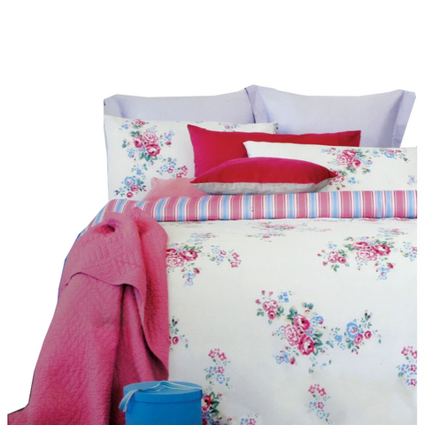 Quilt Covers Ardor Rose Pink Quilt Cover Set King