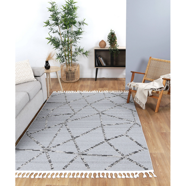 Rugs Rug Home Decor Ares 06 Grey Anthrasite 80X300