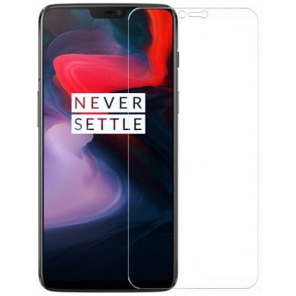 Screen Protectors 2.5D Arc Edge Protective Film For Oneplus 6 2Pcs Transparent