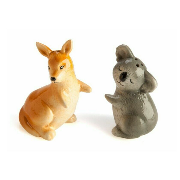 Salt & Pepper Australian Salt And Pepper Set Kangaroo Koala