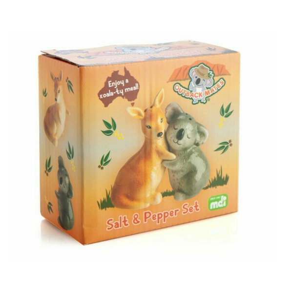 Salt & Pepper Australian Salt And Pepper Set Kangaroo Koala