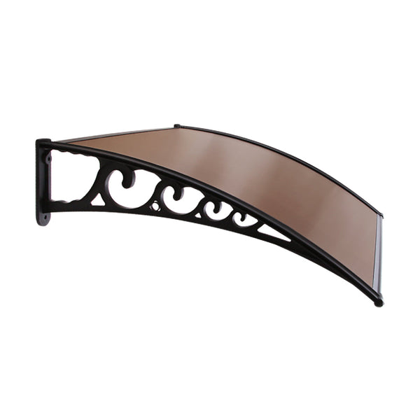 Awning & Canopy Parts Instahut Diy Window Door Awning Shade 1 X 2M Brown