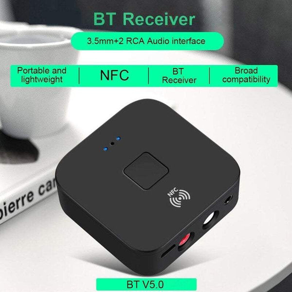 Other Car Audio Car Audio Accessories B11 Bluetooth 5.0 Receiver Wireless Adapter With Microphone Aux Out For Headphones Speaker Stereo Home System