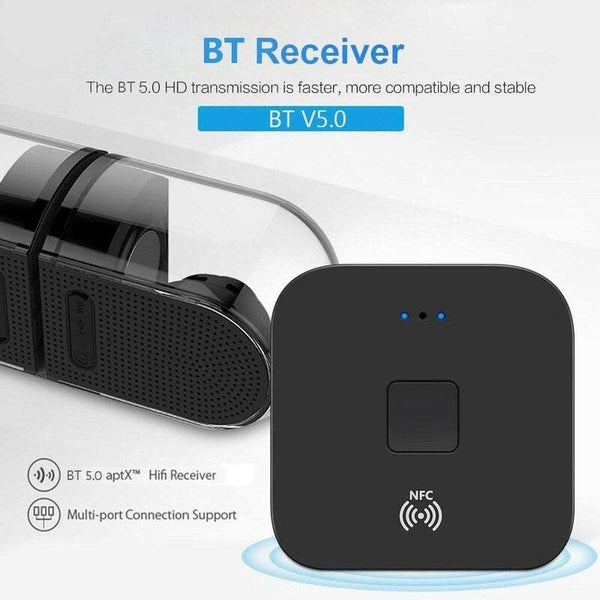 Other Car Audio Car Audio Accessories B11 Bluetooth 5.0 Receiver Wireless Adapter With Microphone Aux Out For Headphones Speaker Stereo Home System