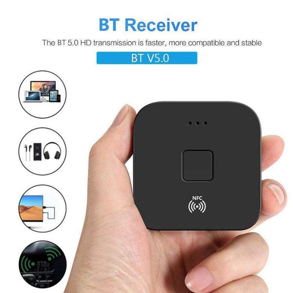 Other Car Audio Car Audio Accessories B11 Bluetooth 5.0 Receiver Wireless Adapter With Microphone Aux Out For Headphones Speaker Stereo Home System