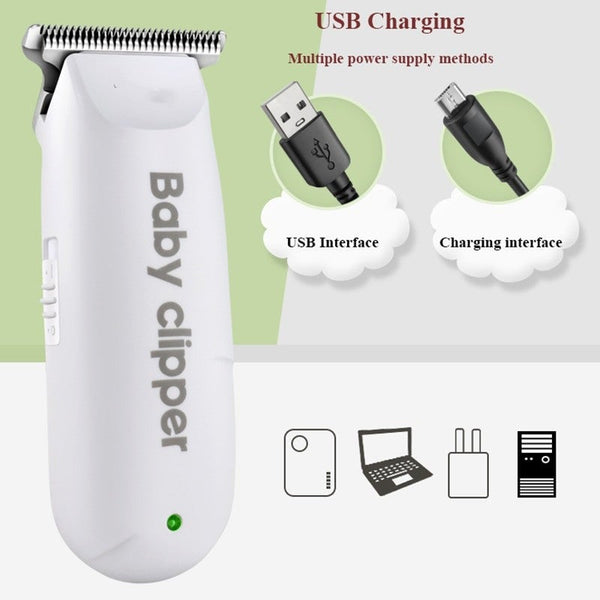 Clippers & Trimmers Baby Hair Clipper Professional Usb Trimmer Rechargeable Haircut Machine