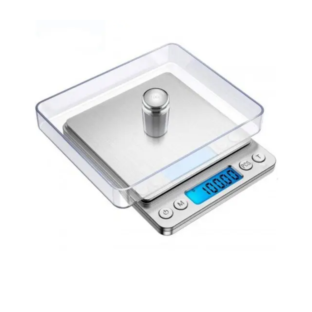 Kitchen Scales High Precision Lcd Mini Kitchen Jewelry Scale With Backlit Stainless Steel 2000G