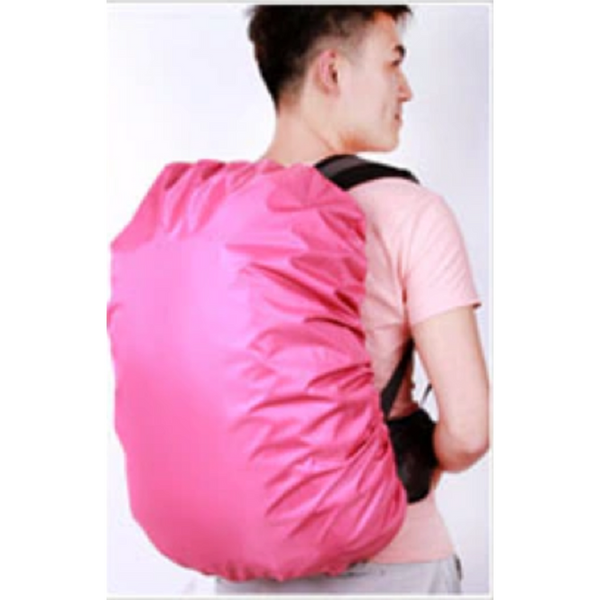 Backpack Covers Bag Rain Cover 35L Portable Waterproof Anti Tear Dustproof Backpack Pink