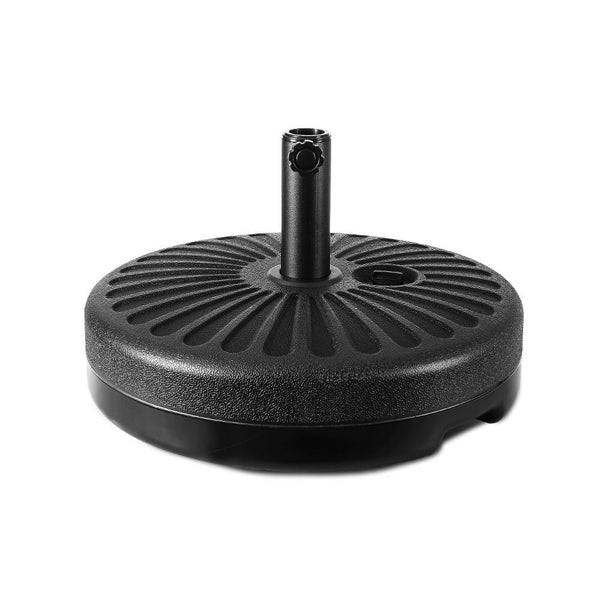 Umbrella Accessories Instahut Outdoor Umbrella Base Stand Pole Pod Sand/Water Patio Cantilever Offset