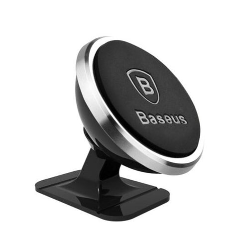 Mounts & Holders 360 Degree Stick On Magnetic Car Phone Holder For Mobile Silver