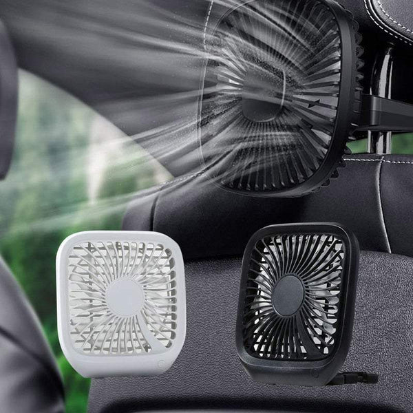 Desk Fans Car Foldable Silent Back Seat Small Cooling