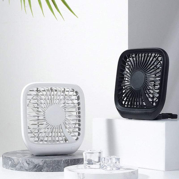 Desk Fans Car Foldable Silent Back Seat Small Cooling
