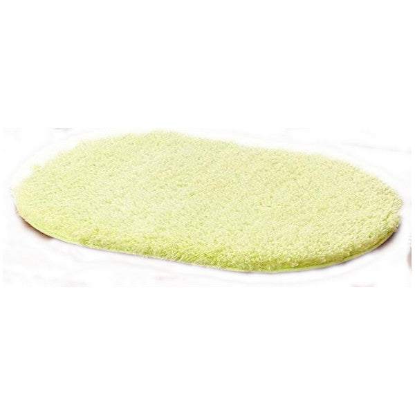 Door Mats & Floor Mats Door Mats 40X60cm Fleece Oval Floor Soft Anti Slip Foot