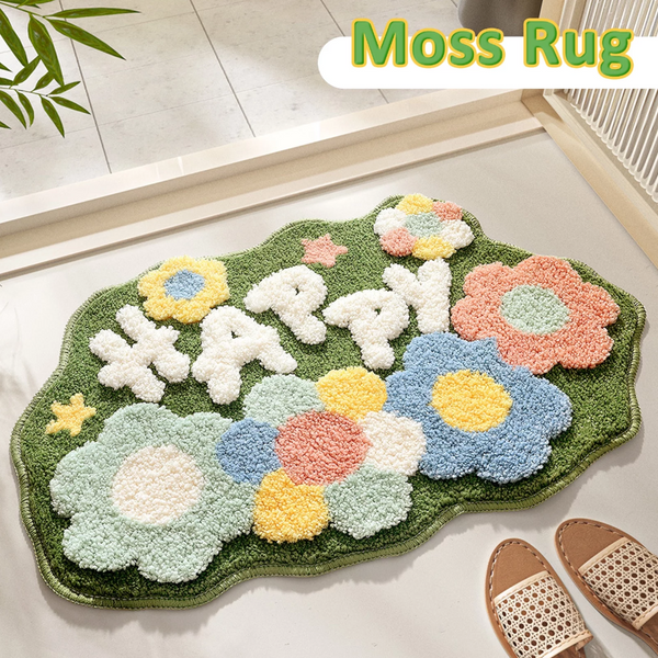 Bath Mats, Rugs & Toilet Covers Bathroom Rugs Non Slip Soft Microfiber Mat Extra Water Absorbent Floral Shower Floor Carpet