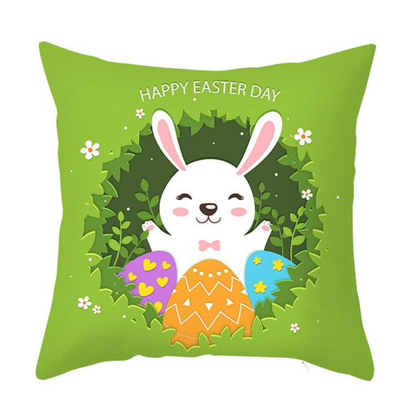 Cushions & Decorative Pillows Easter Bunny Rabbit Cushion Covers Home Decor