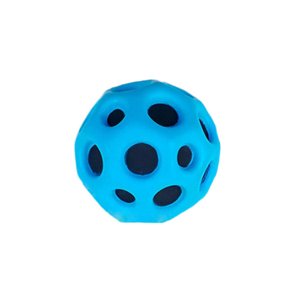 Outdoor Toy Balls Hole Ball Soft Bouncy Antifall Moon Shape Porous Kids Indoor Outdoor