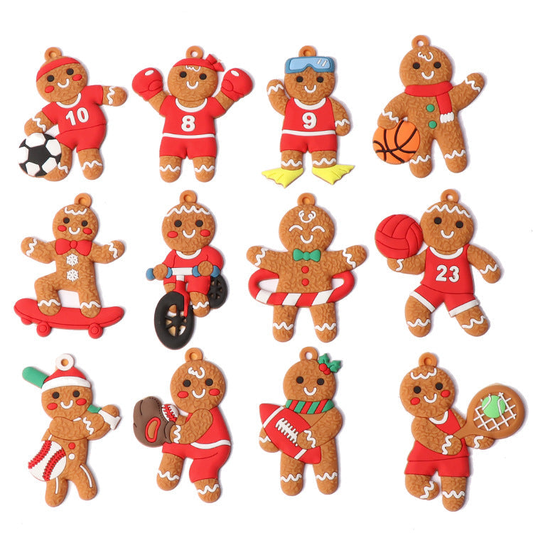 Seasonal Decorations Gingerbread Man Christmas Tree Decoration Pendant