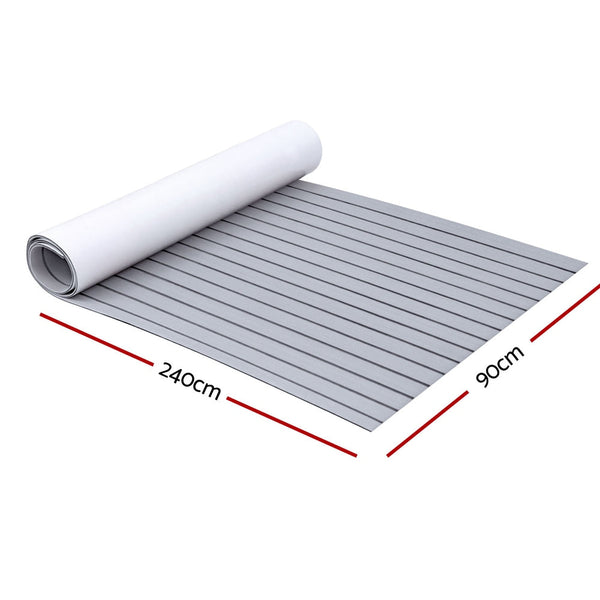 Other Flooring & Tiles Seamanship Eva Foam Boat Flooring Mat Decking Sheet 240X90x0.6Cm Light Grey