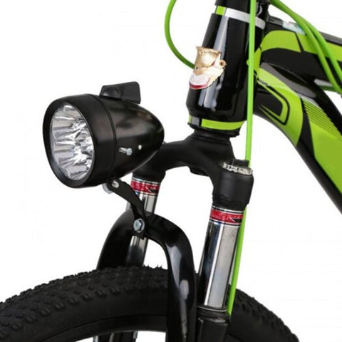 Lights & Reflectors Bicycle Headlights 7Led Retro Front Lighting Black