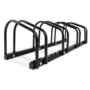 Bicycle Stands & Storage Giantz Weisshorn 4 Bike Stand Floor Bicycle Storage Black