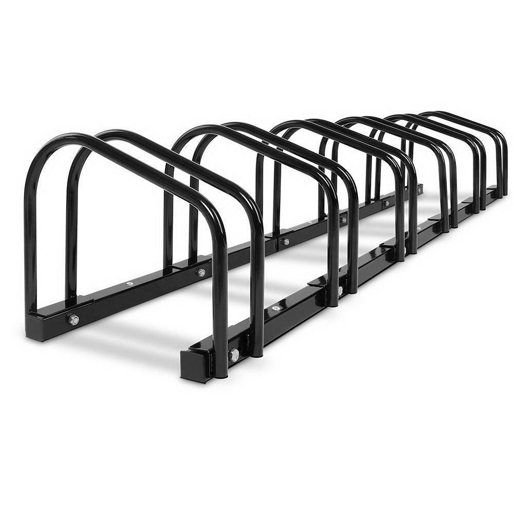 Bicycle Stands & Storage Giantz Weisshorn 6 Bike Stand Floor Bicycle Storage Black