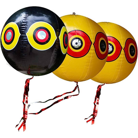 Bird Repellent Predator Eyes Balloons, Pack Of 3