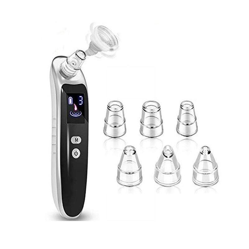 Facial Cleansing Devices Face Treatments Blackhead Remover With Lcd Display Electric Facial Cleaner